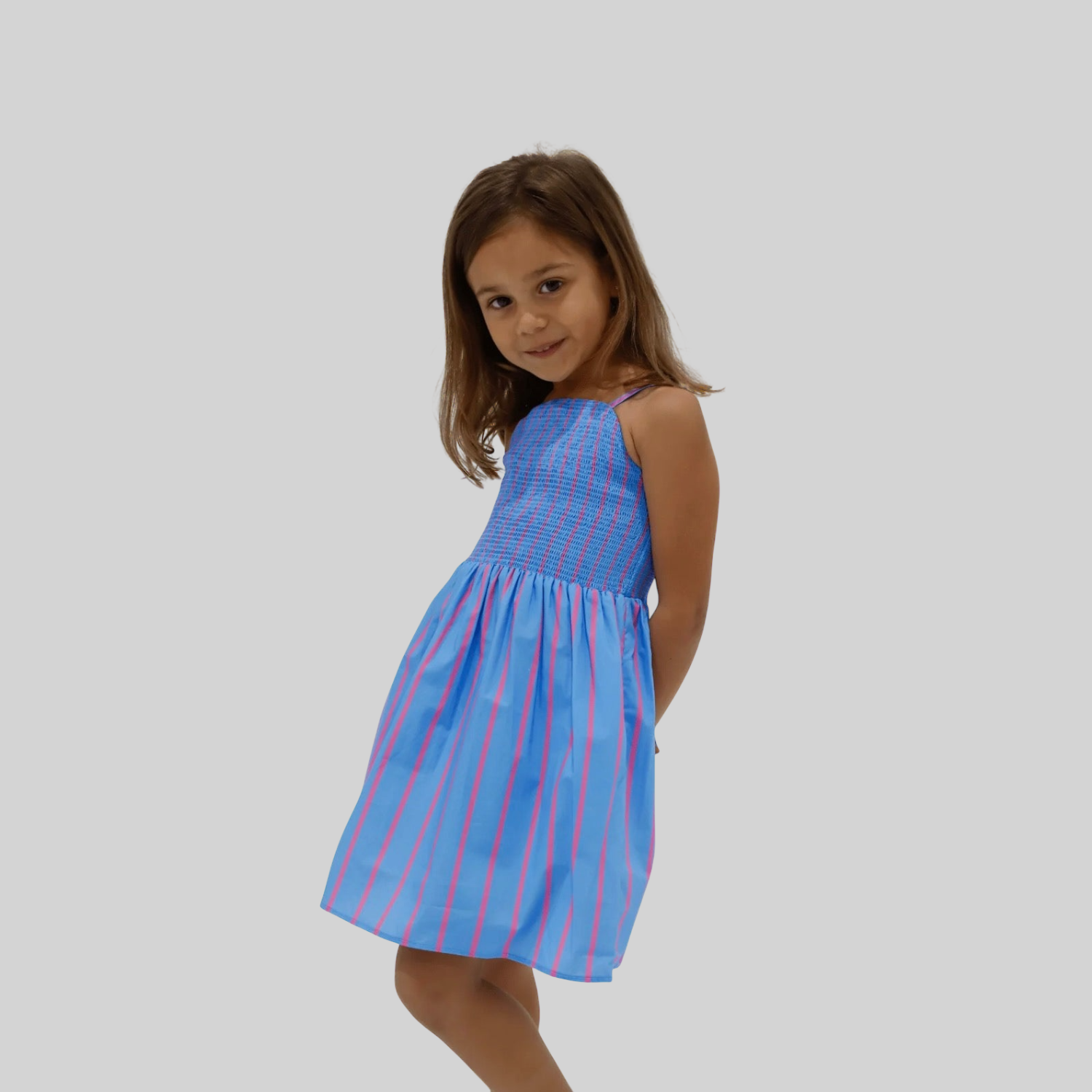 Cleo Striped Dress | Blue