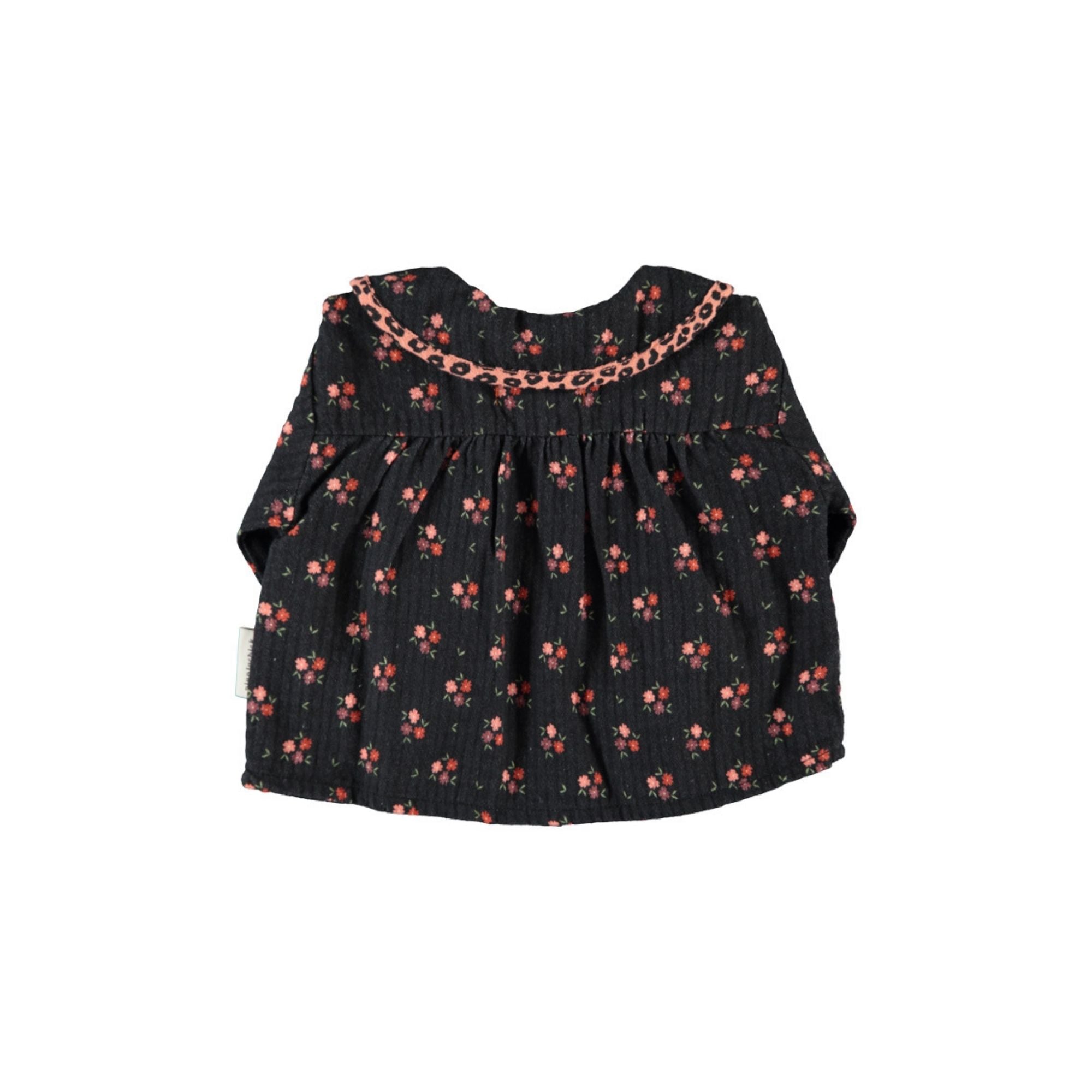 Baby Set | Black with Flowers