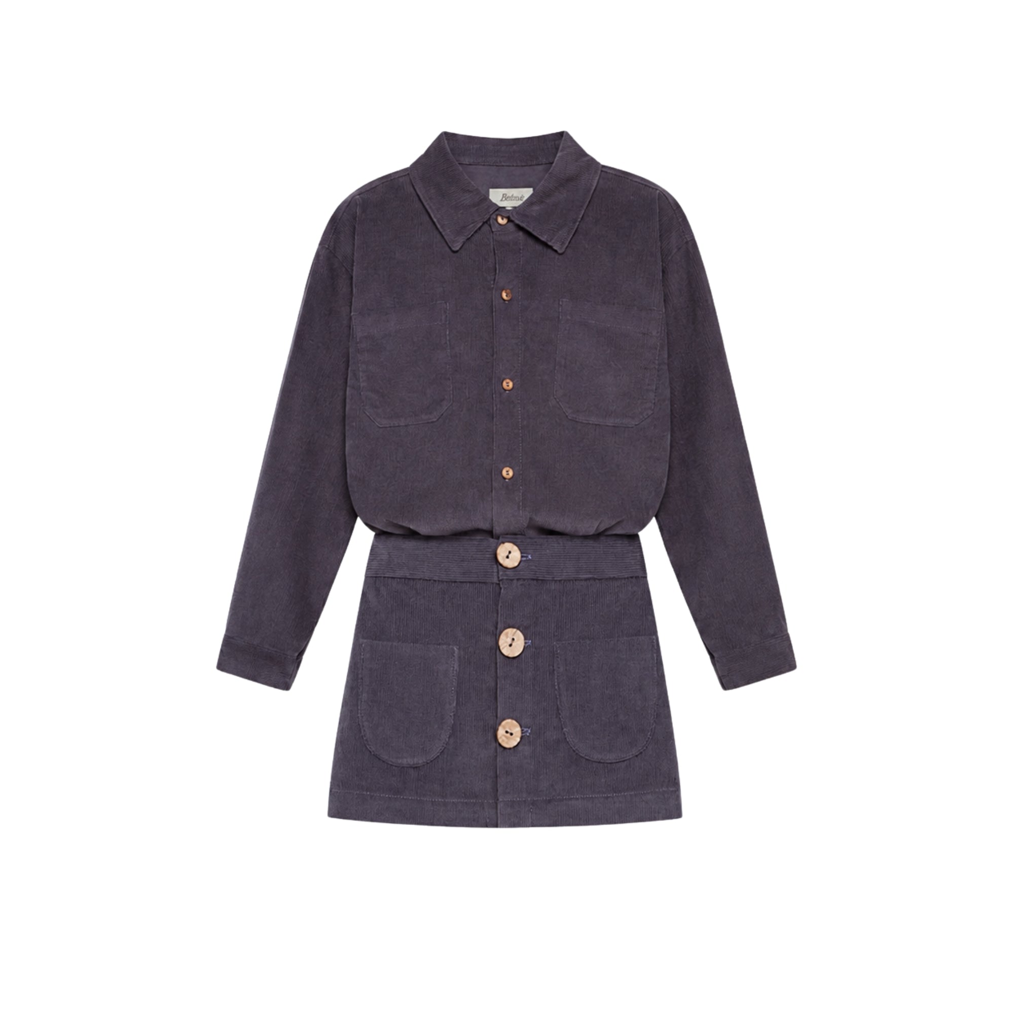 Corduroy Skirt Set | Storm Blue