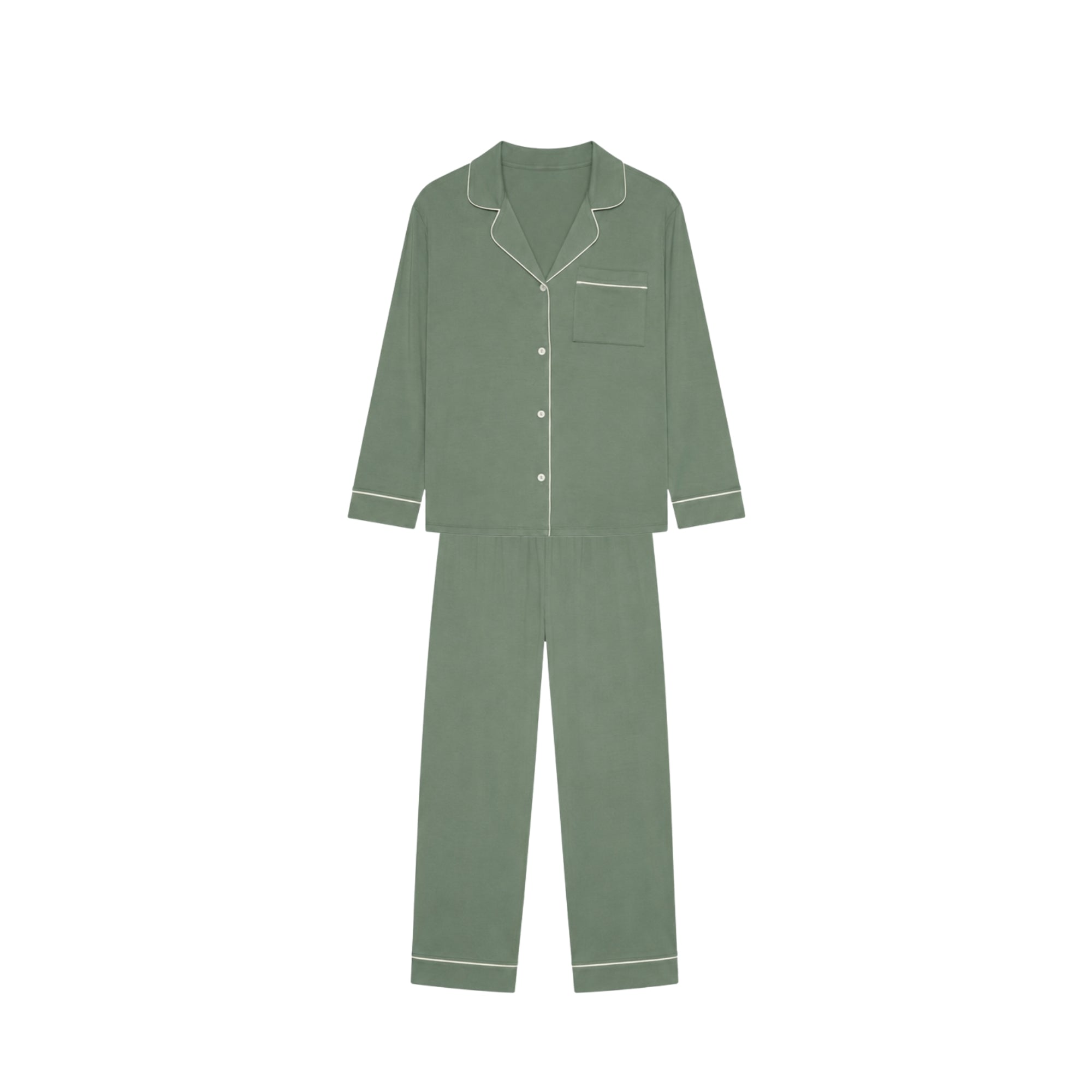 Womens Gisele Long PJ Set | Desert Sage