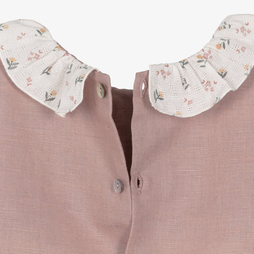 Lino Dress and Bloomer Set