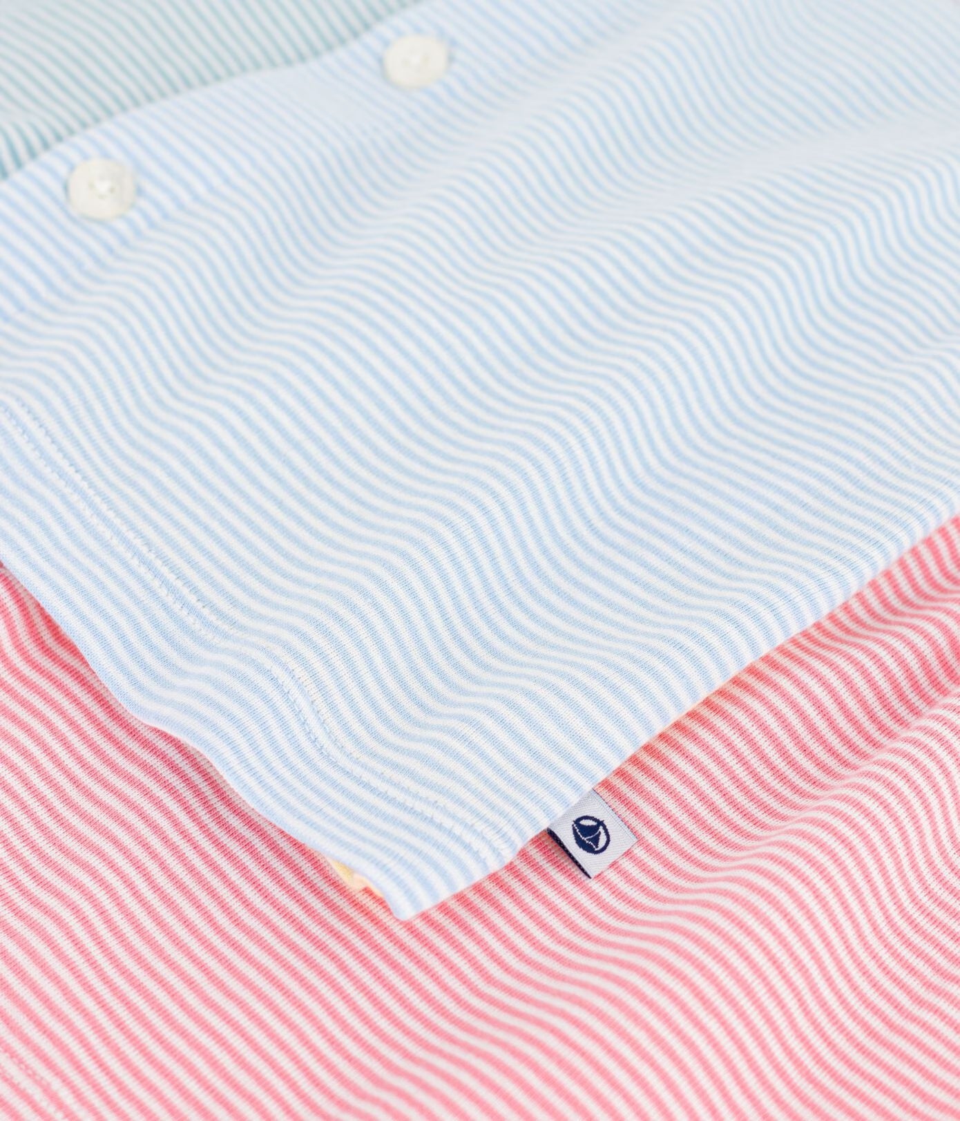 Buttoned Cotton Pyjamas | Multicolor