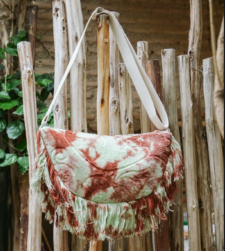 Anglet Eponge Bag Tie & Dye | Green