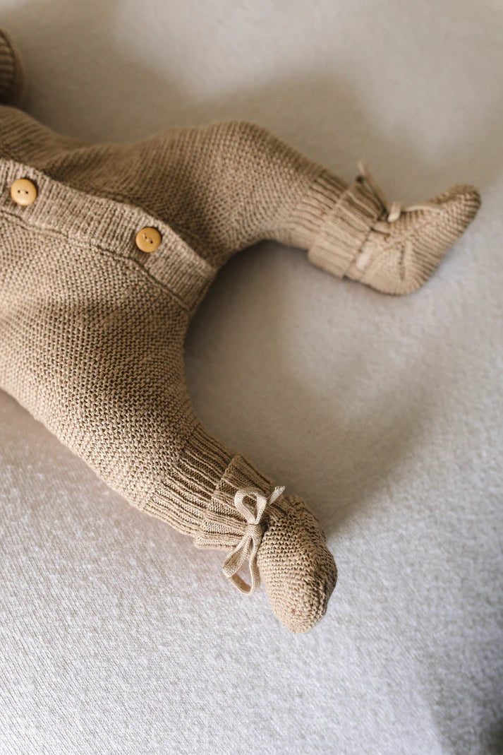 Teddy Booties | Beige