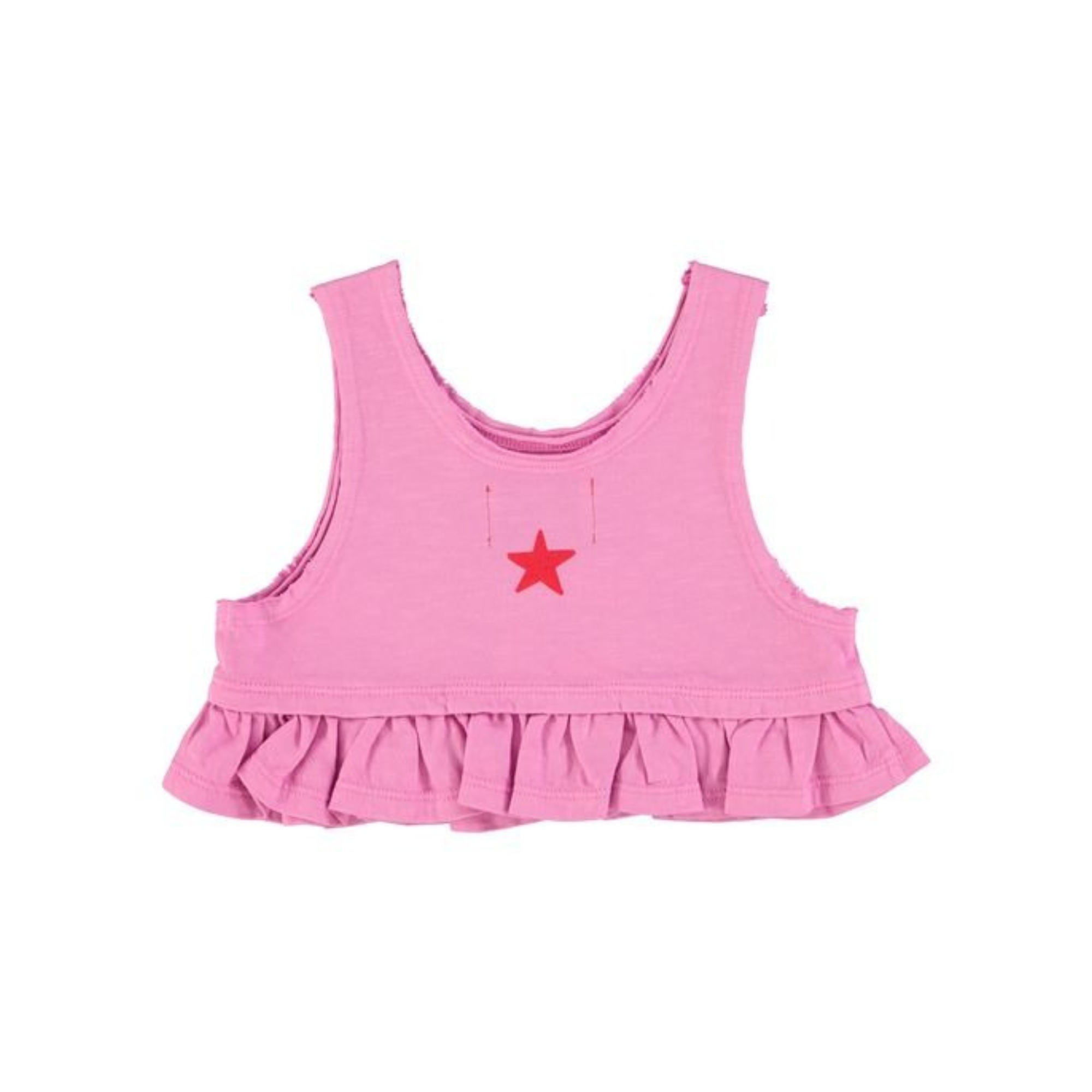 Peace Print Top | Pink