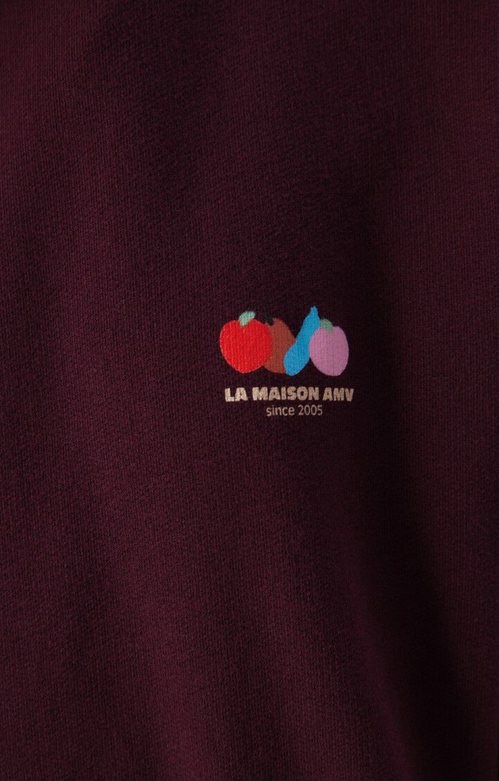 Womens Atubay Sweatshirt | Wine Lees