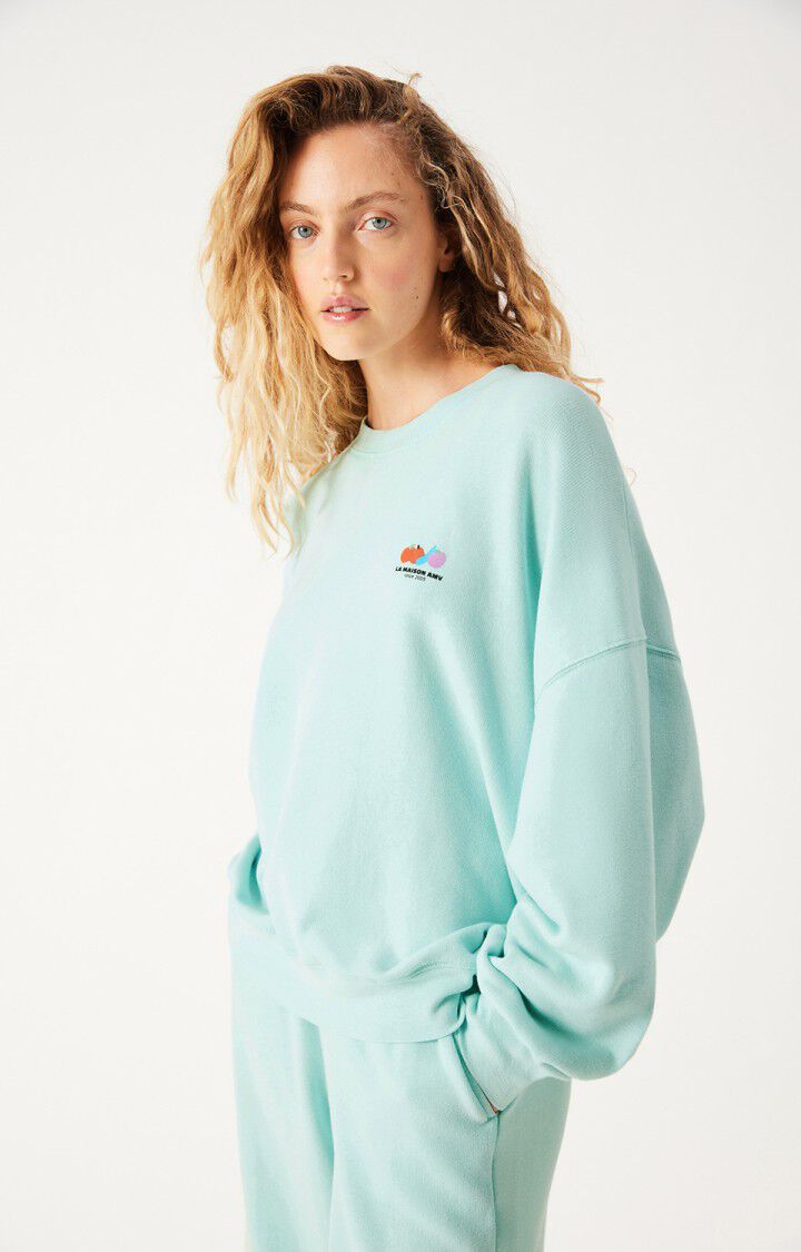 Womens Atubay Sweatshirt | Crystal Green
