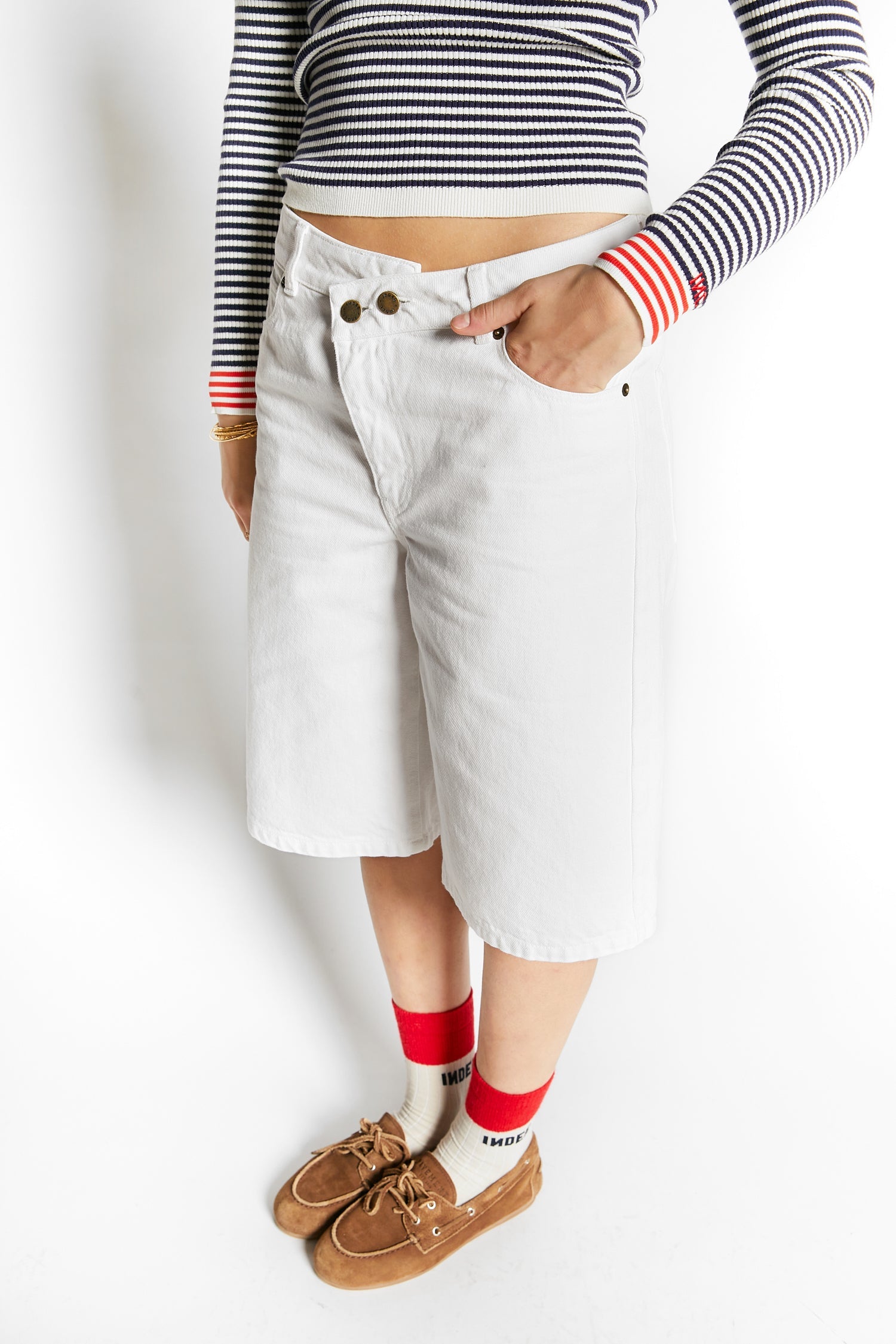 Vittel Short | White