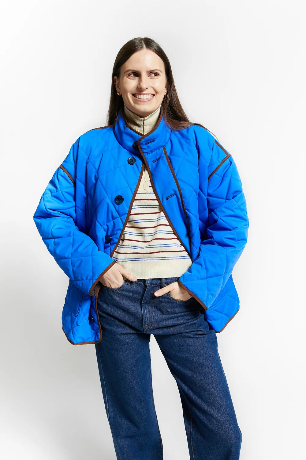 Warmup Reverisible Jacket | Navy