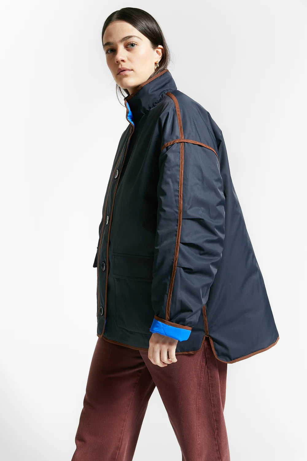 Warmup Reverisible Jacket | Navy