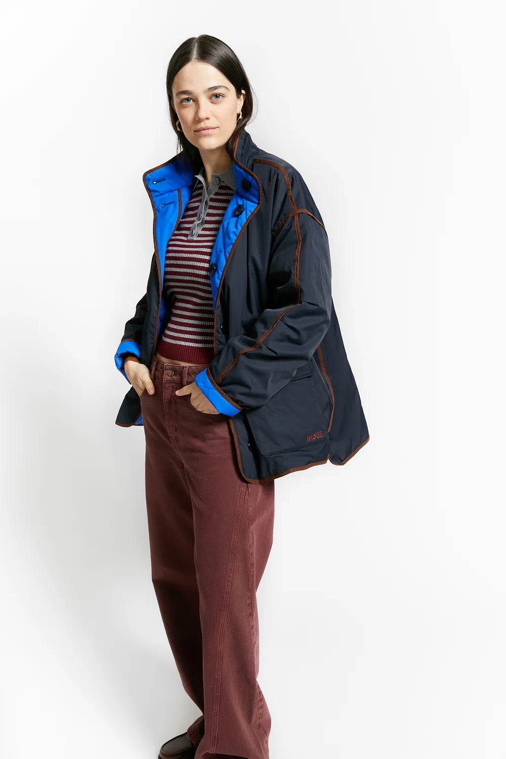 Warmup Reverisible Jacket | Navy