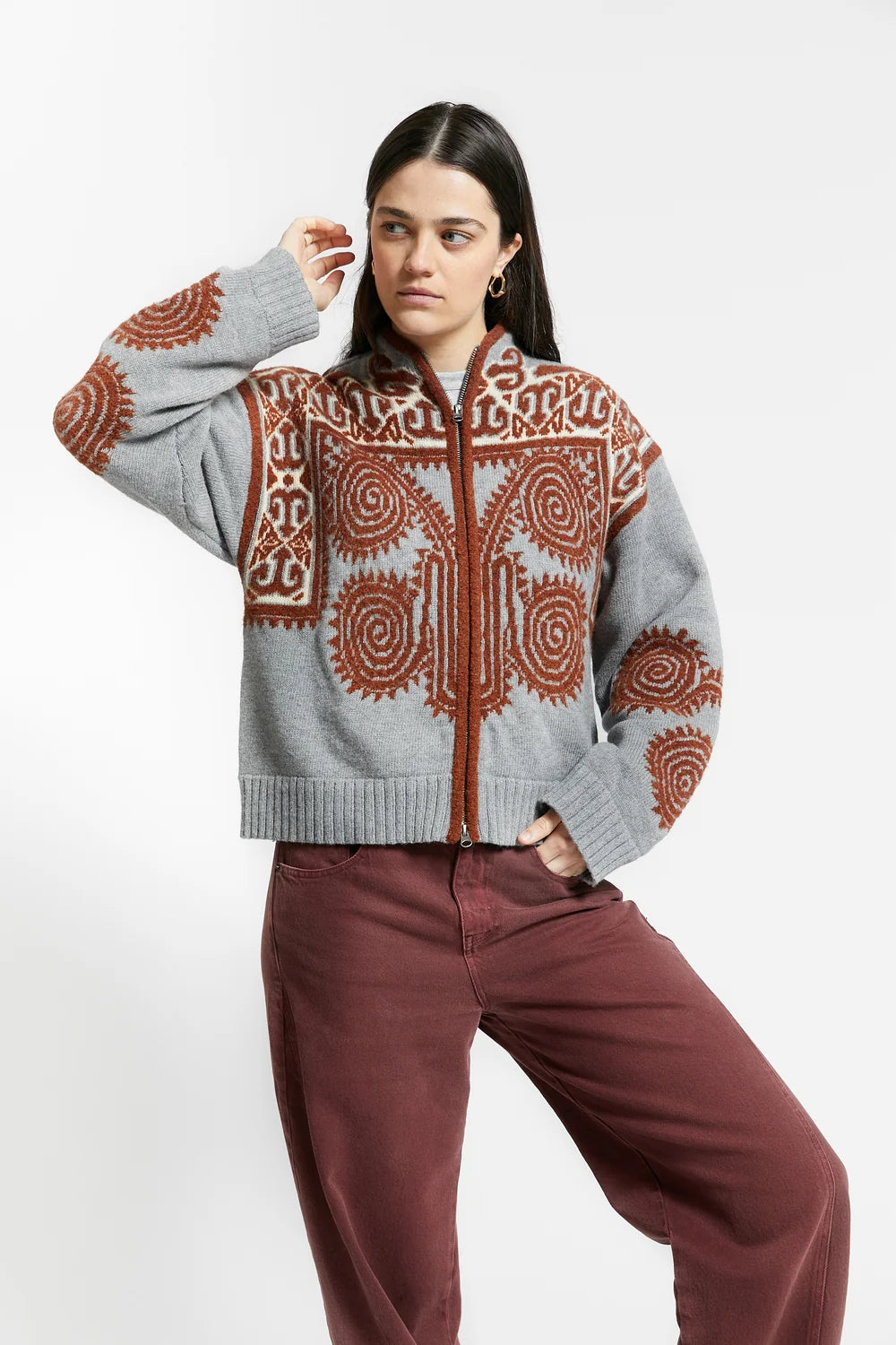 Wakeboard Knit Jacket | Grey