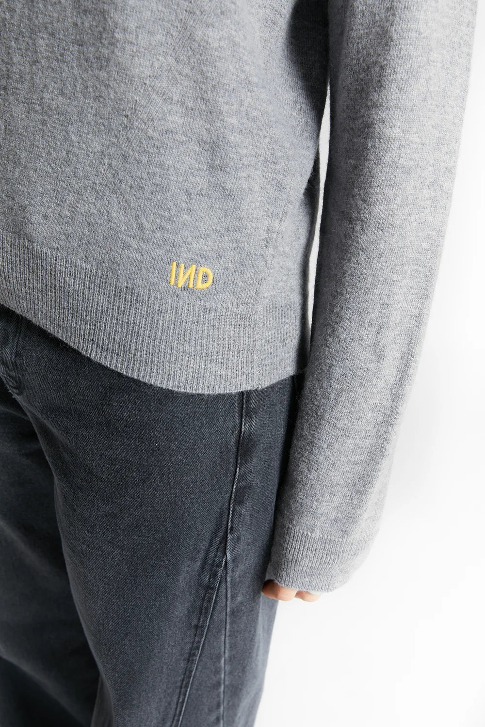 Winner Polo Knit Sweater | Grey