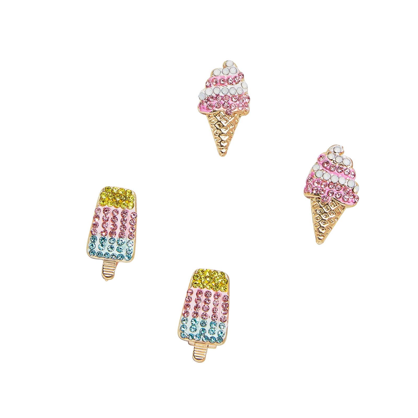 I Scream, You Scream Clip On Earring Set