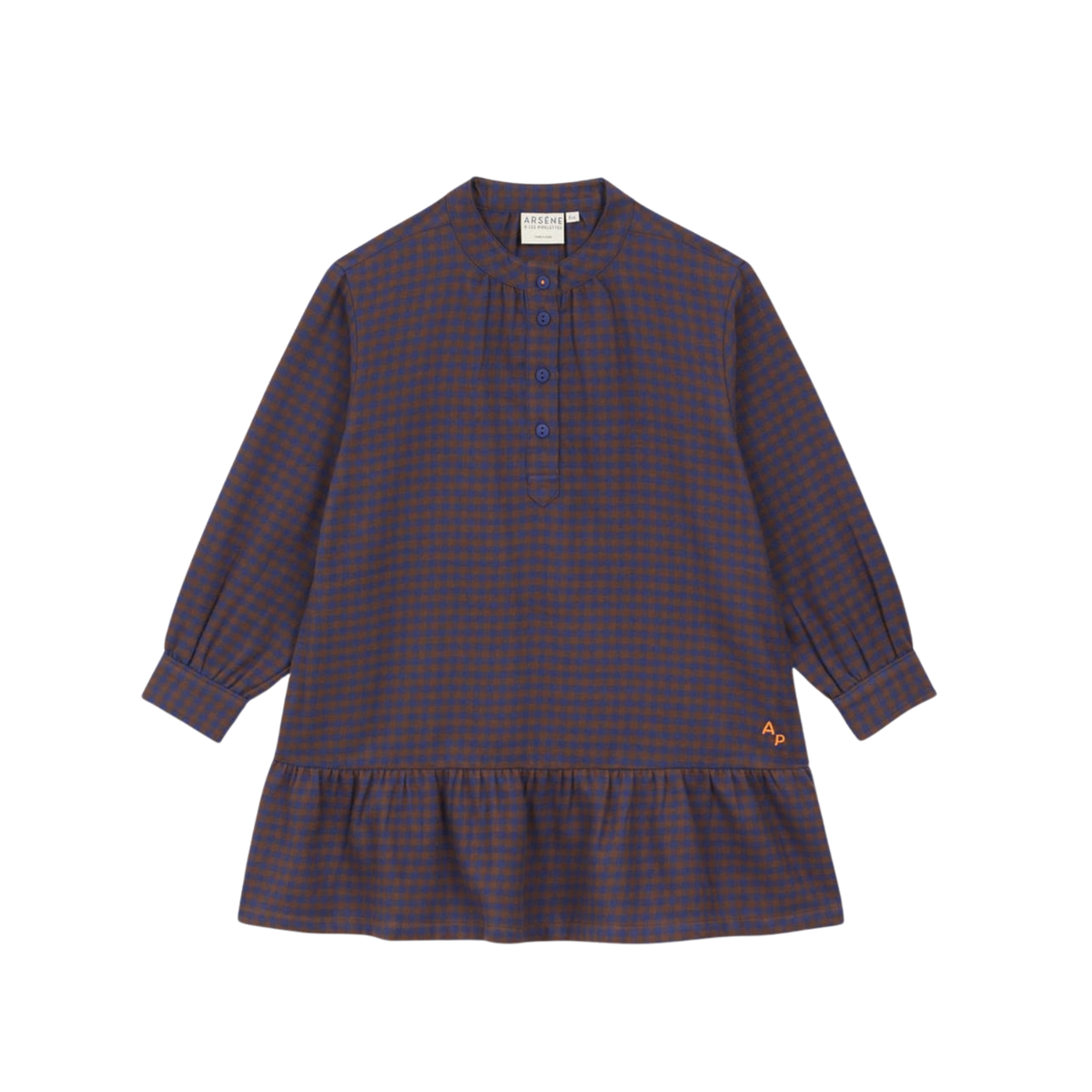 Gingham Dress | Marron