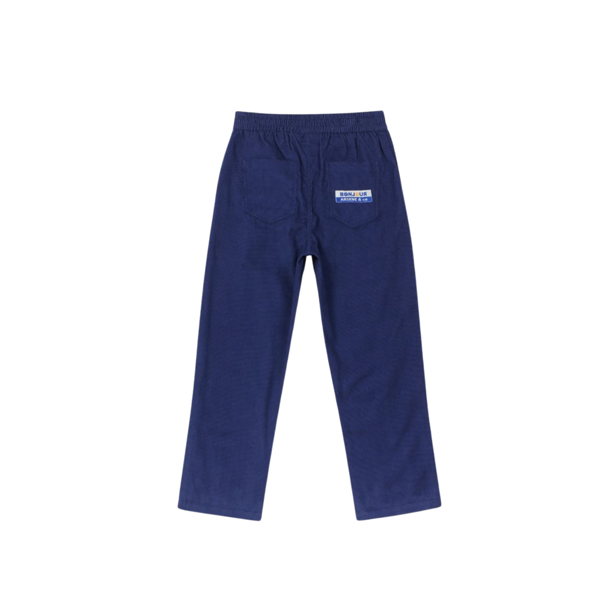 Fine Velvet Corduroy Trousers | Marine