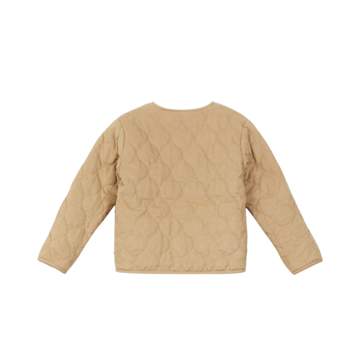Reversible Patch Sherpa Jacket | Camel