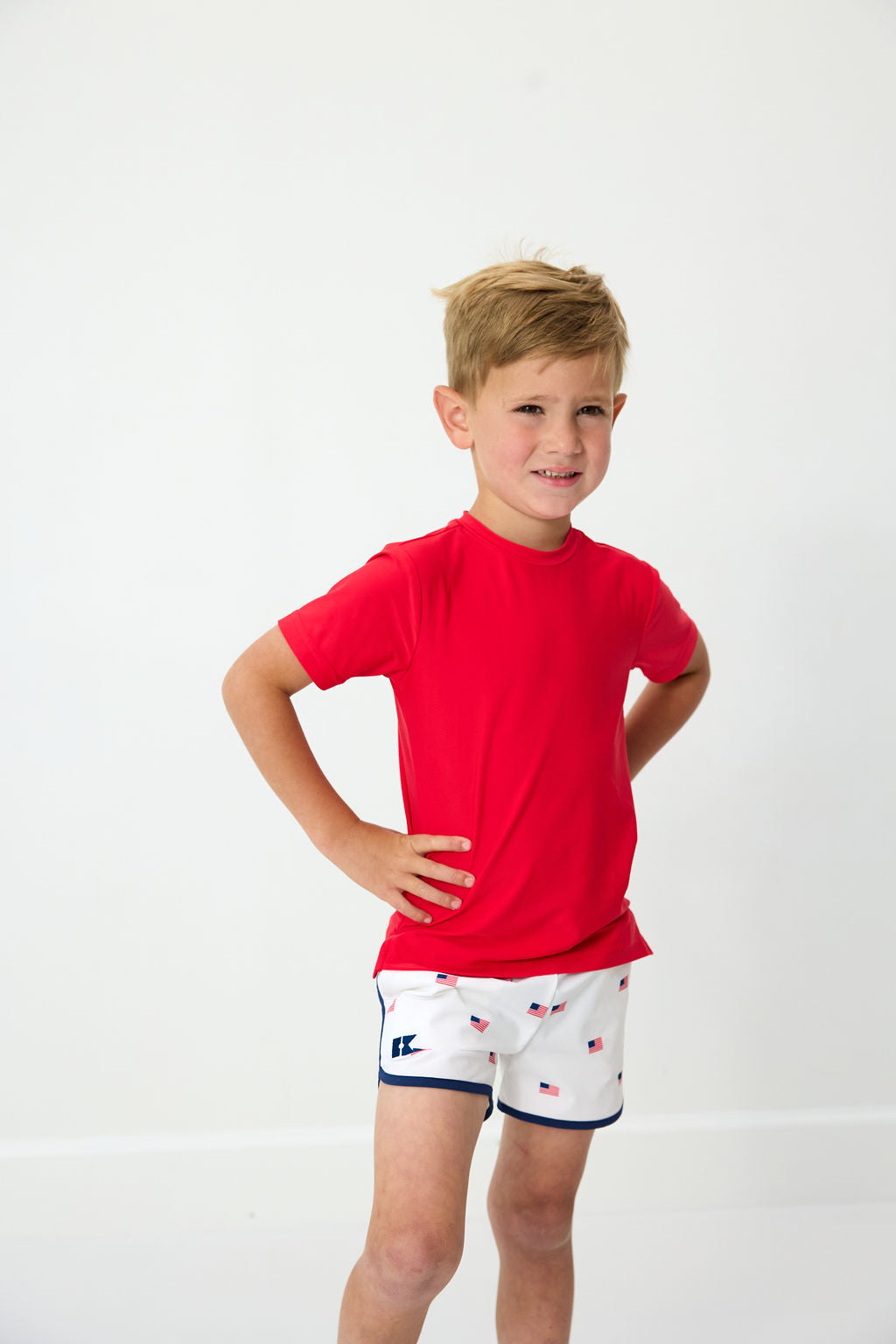 Boys Practice Shirt | Red