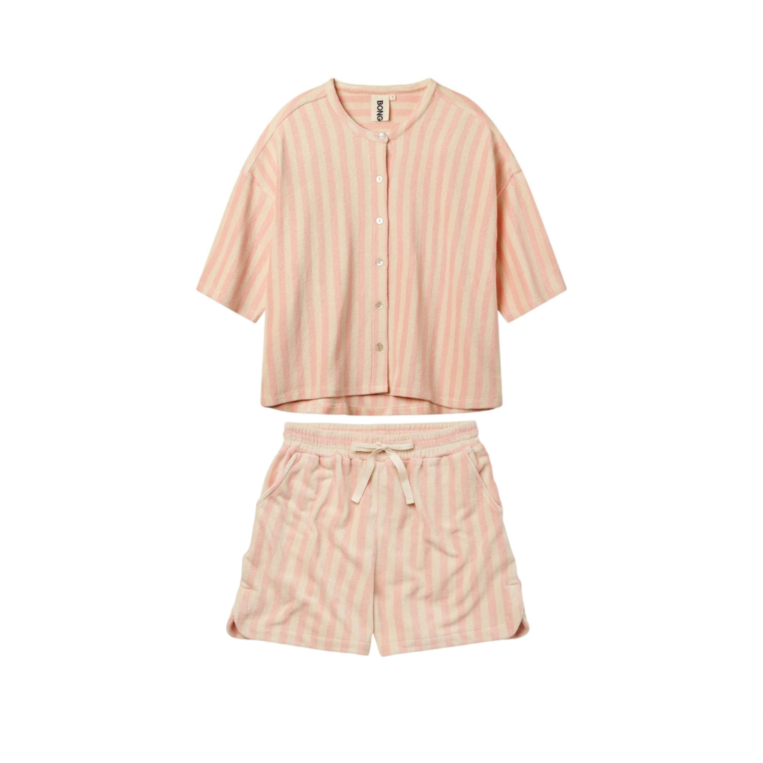 Naram Shirt & Short Set | Striped
