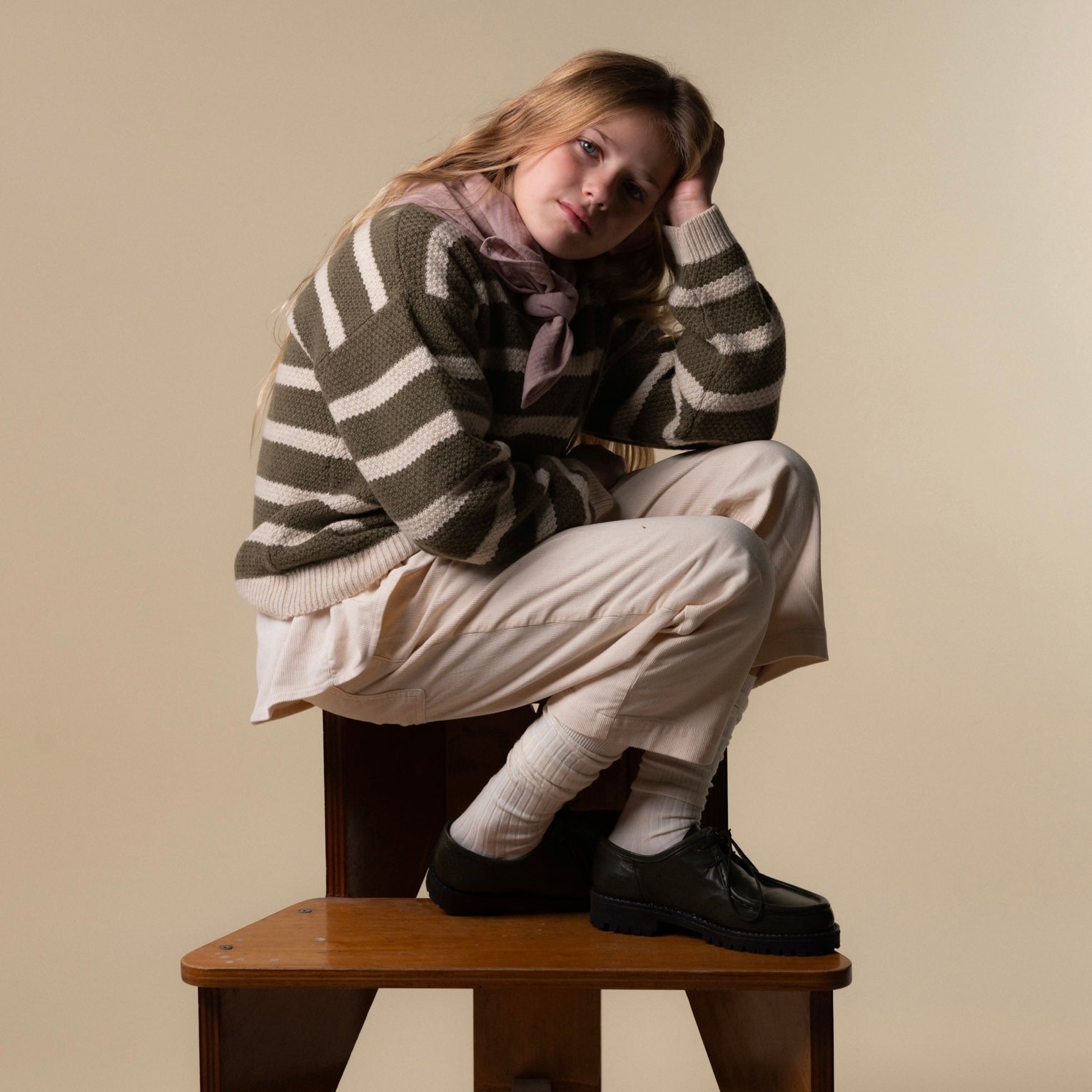 Corduroy Pants | Ivory