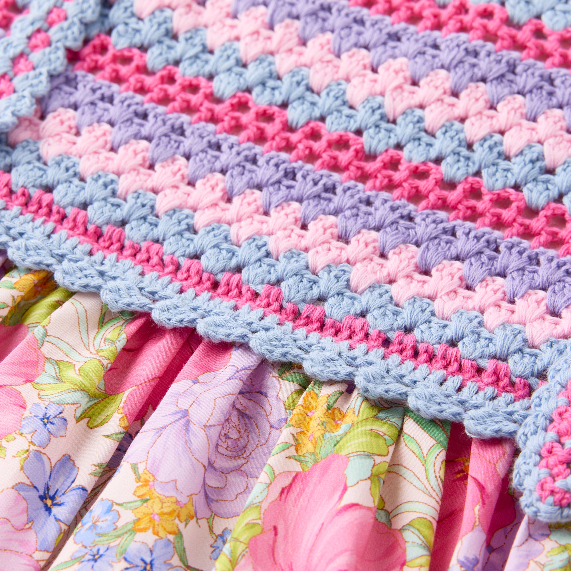 Charlotte Crochet Mini Dress | Floral