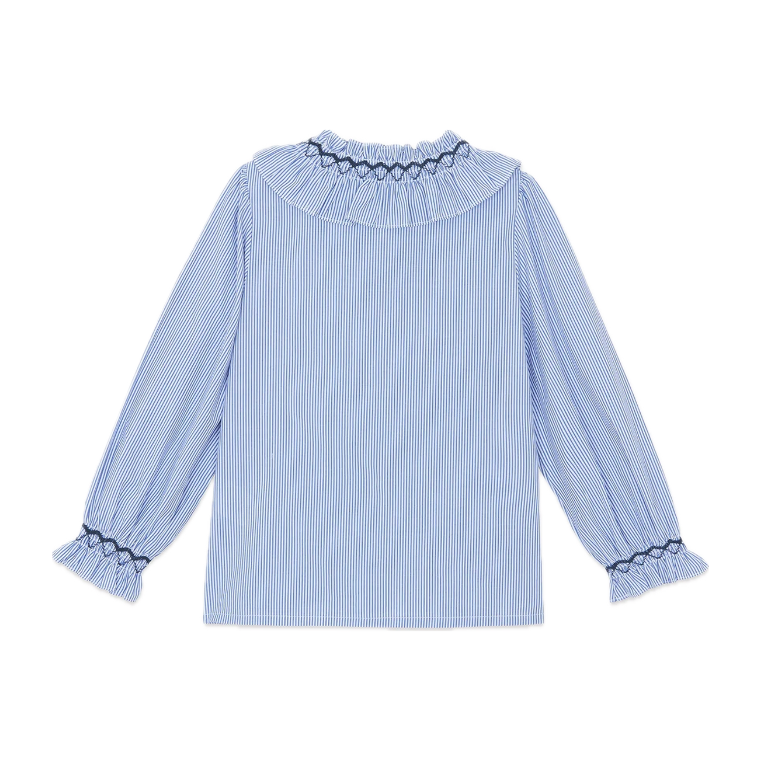 Long Sleeved Tunic | Blue Stripes