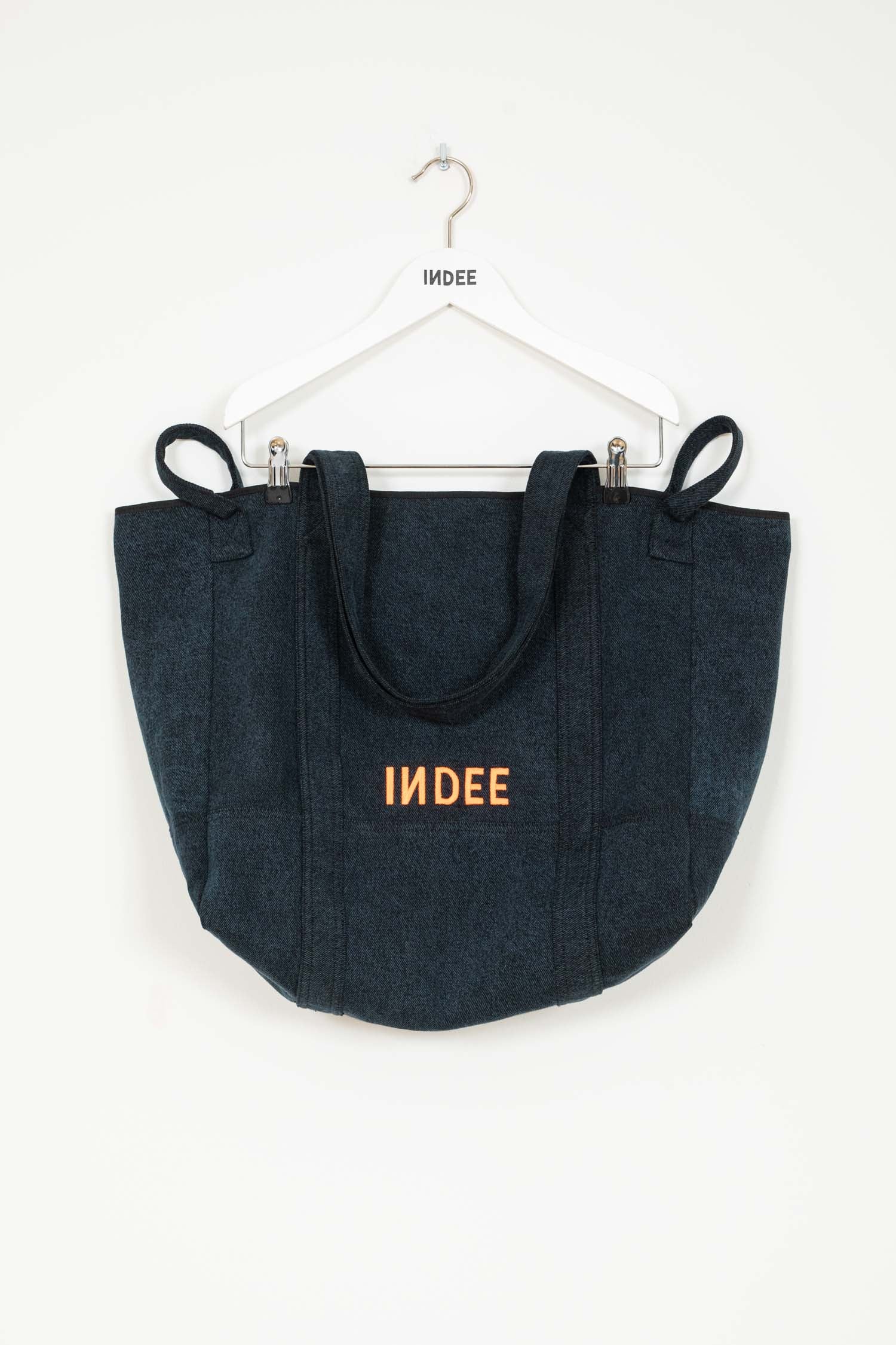 Tacos Tote Bag | Blue Black