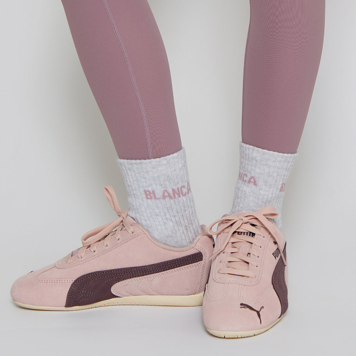 Socks | Marl Grey & Mauve