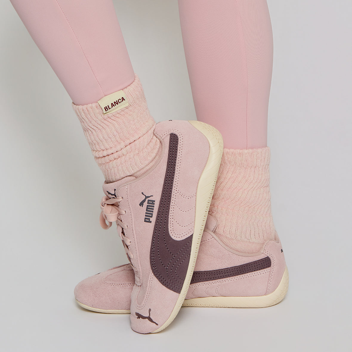 Knitted Socks | Dusky Pink