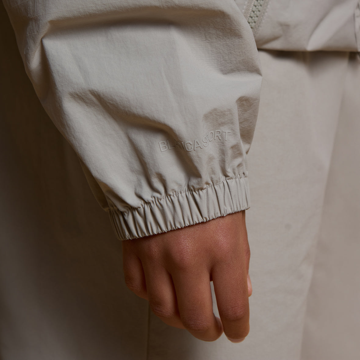 Elevated Windbreaker | Stone