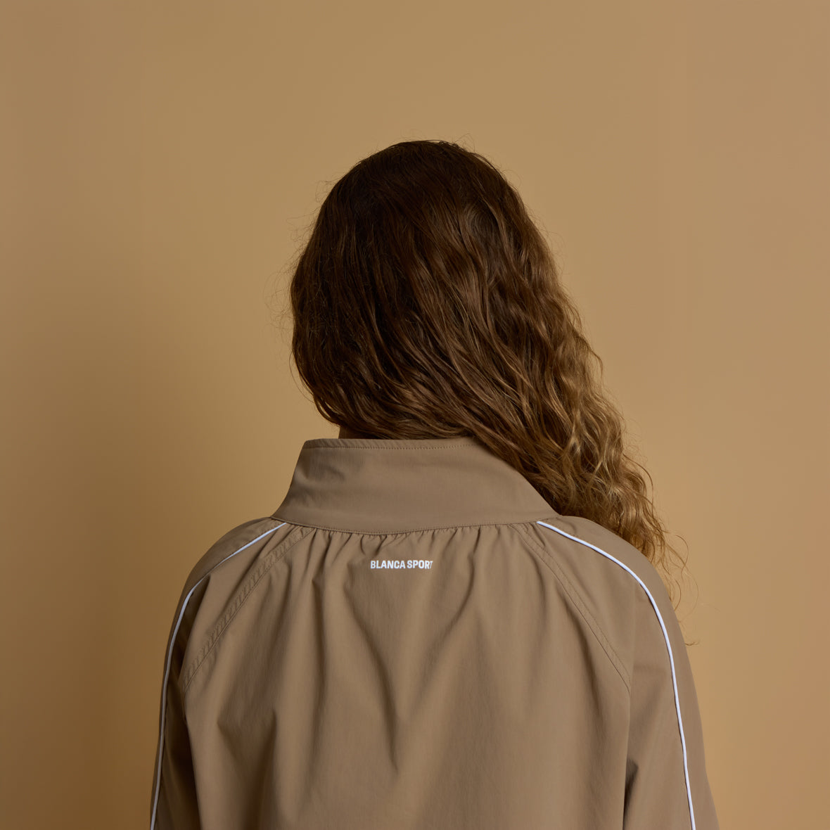 Cropped Windbreaker | Mocha