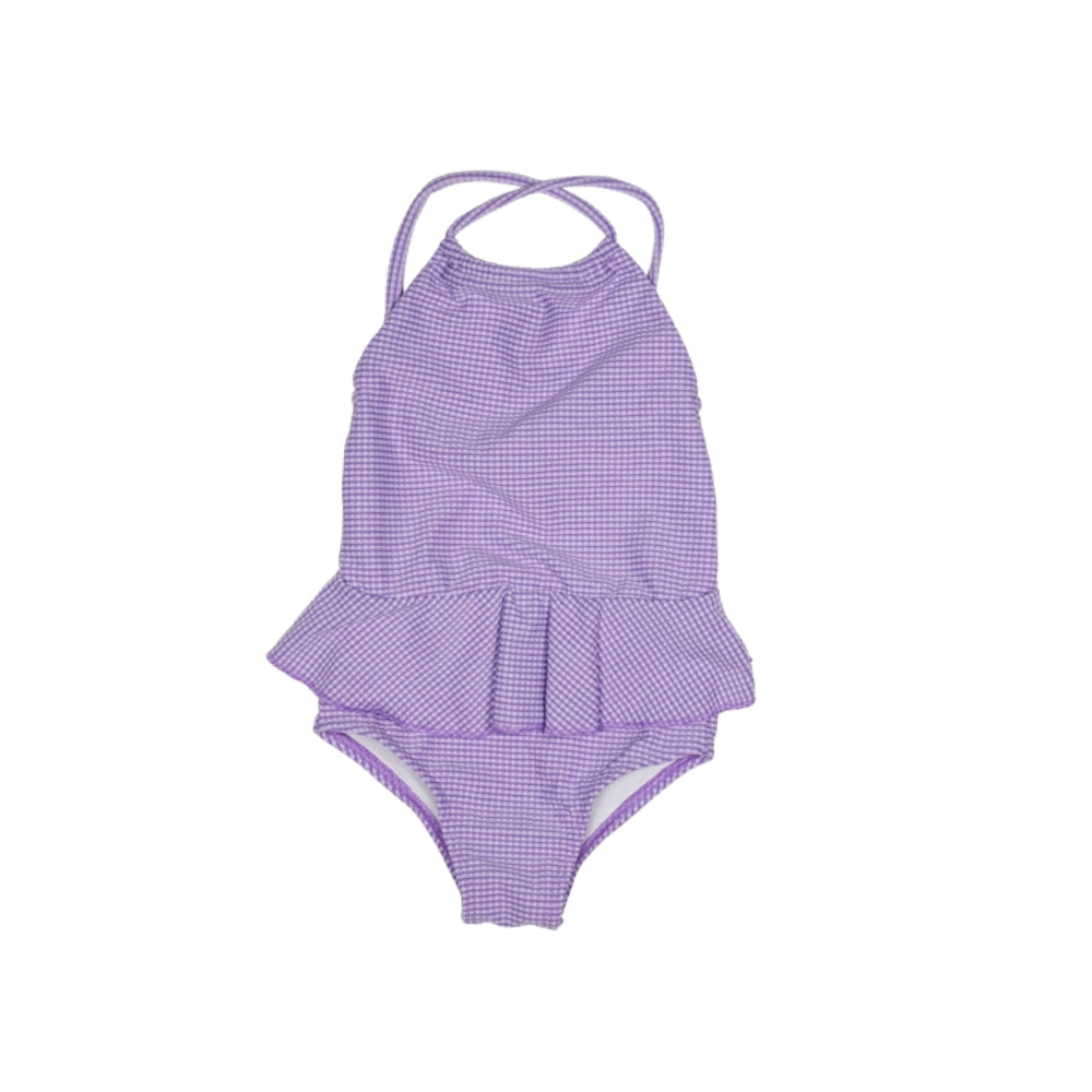 Ruffle Swimsuit | Lilac