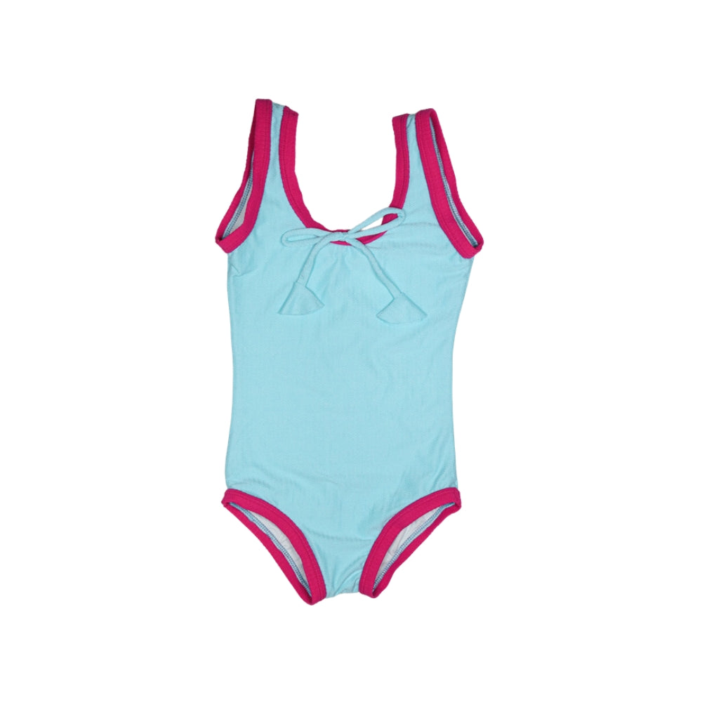 One Piece Swimsuit | Turquoise Pink