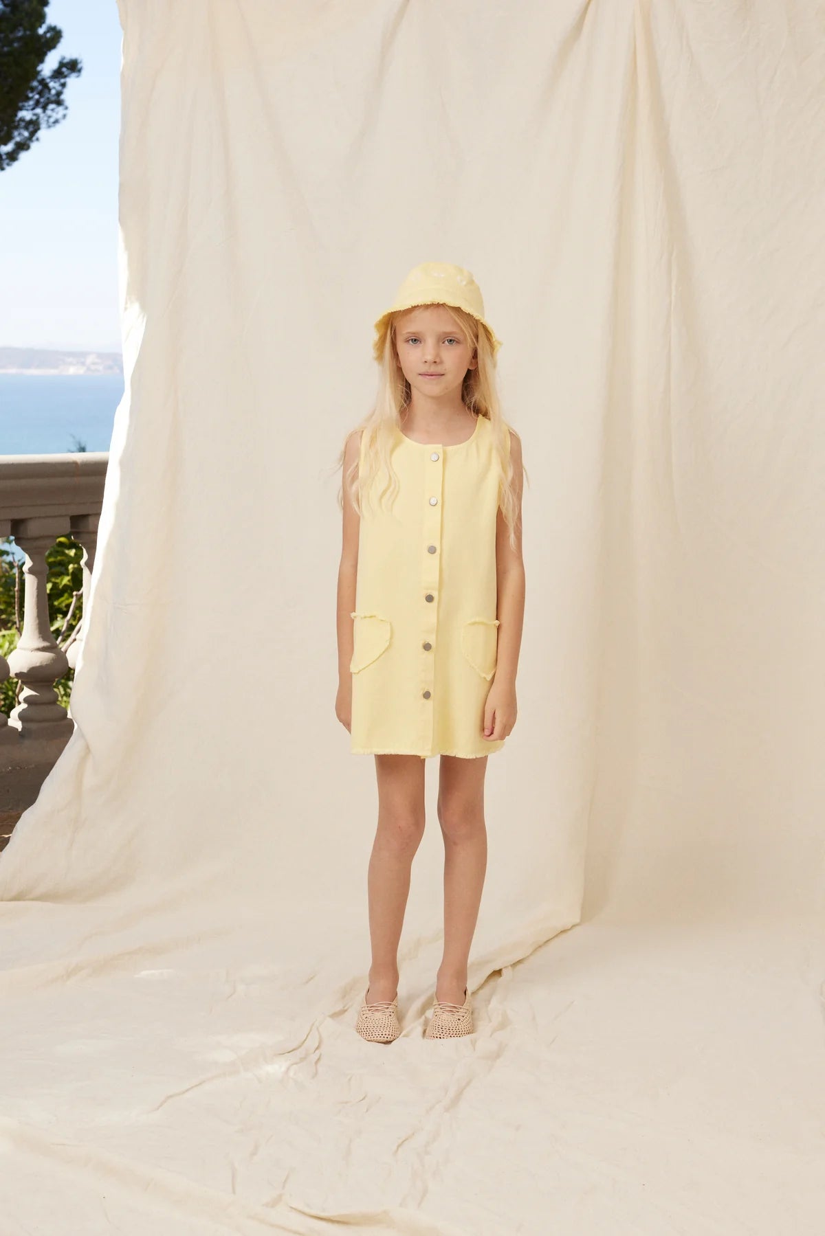 Mara Bucket Hat | Butter Yellow