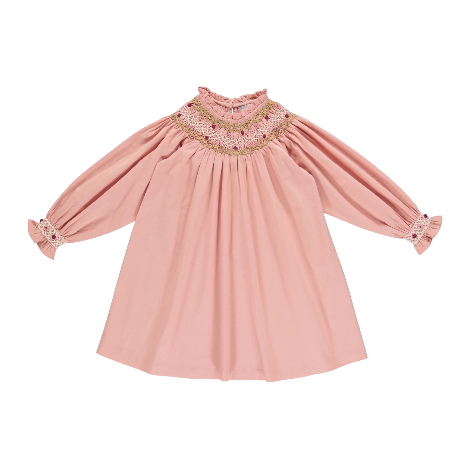 Margot Smocked Dress | Dusty Rose