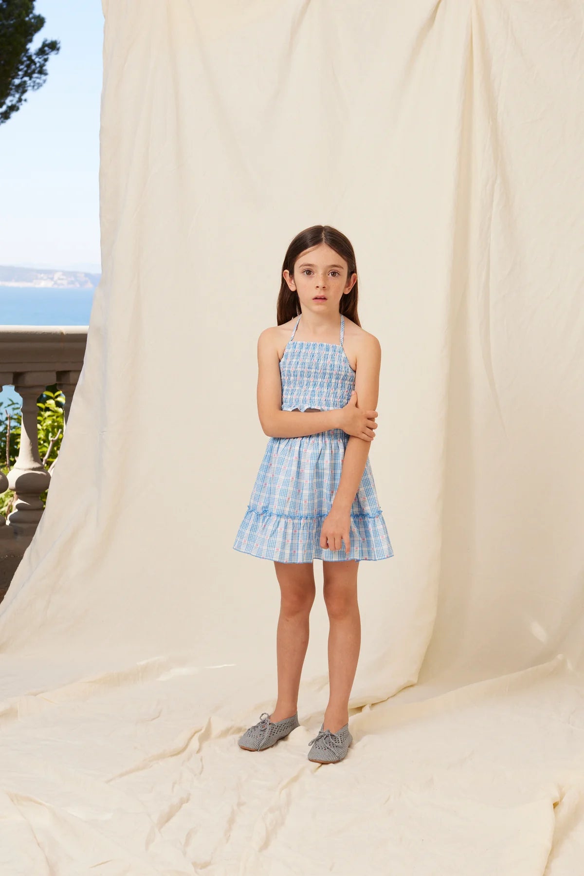 Ida Set | Signature Floral Check