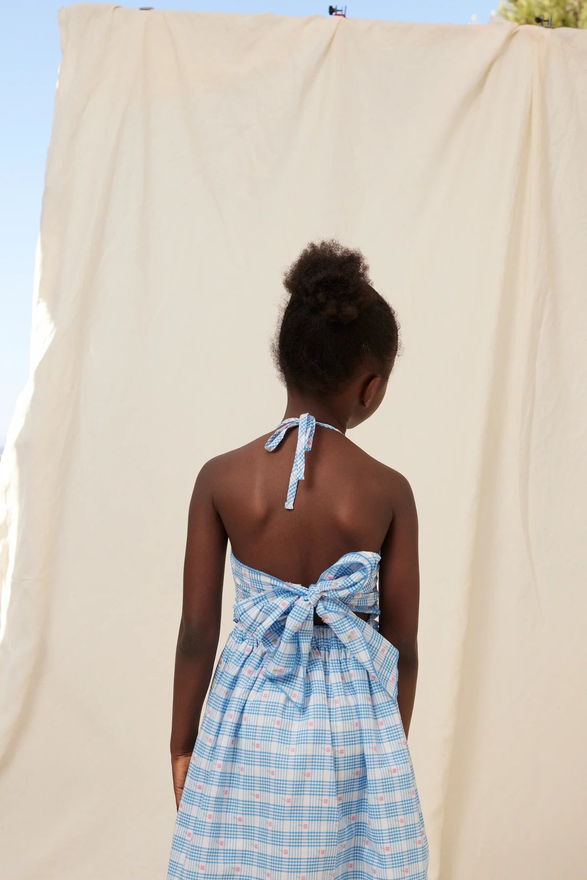 Ida Dress | Signature Floral Check