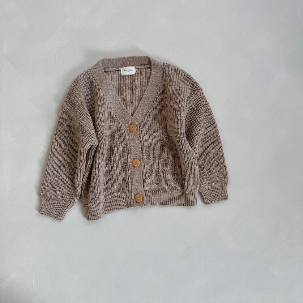 Teddy Cardigan | Beige