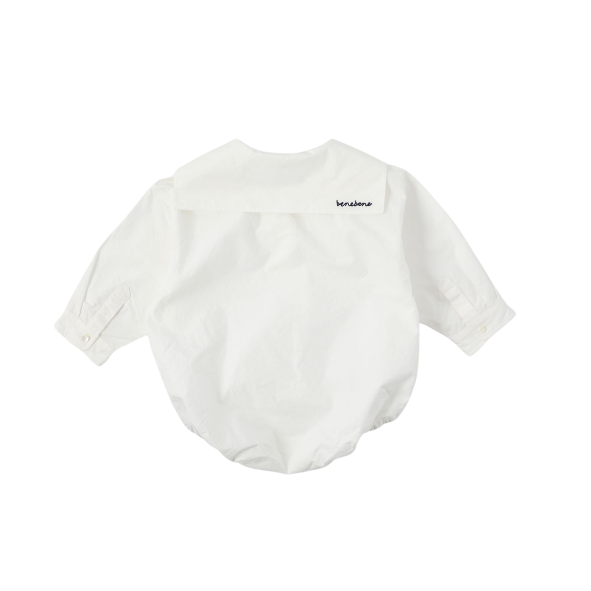Marine Pure Romper | White