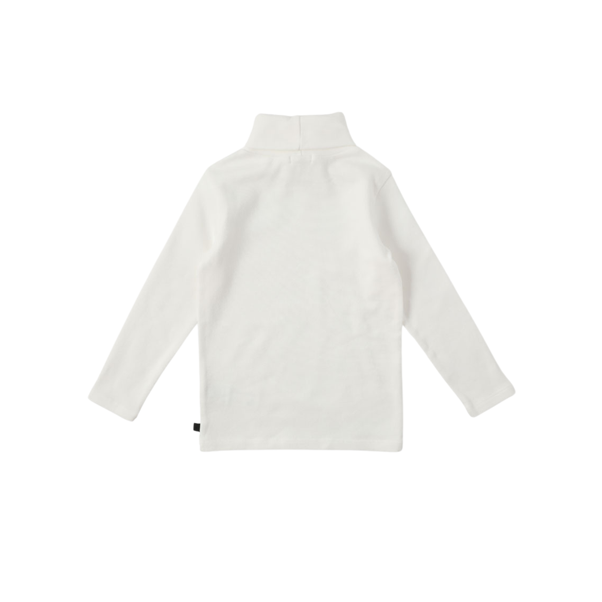 Cozy High Neck T-shirt | Ivory