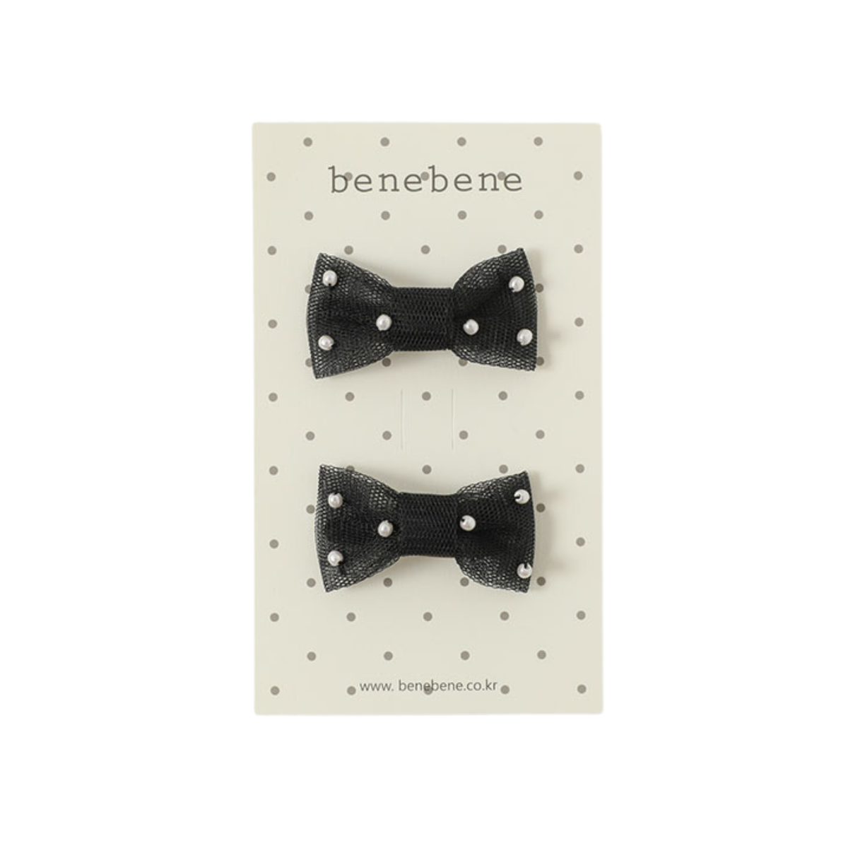 Petite Sha Hair Clip Set | Black