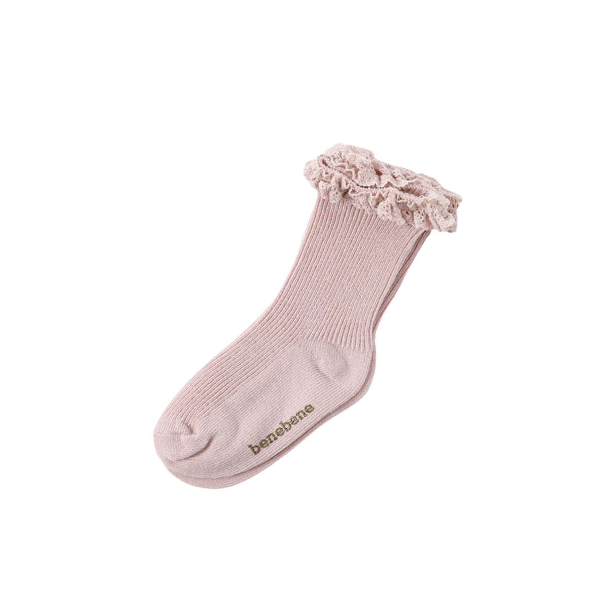Lace Socks | Grayish Pink