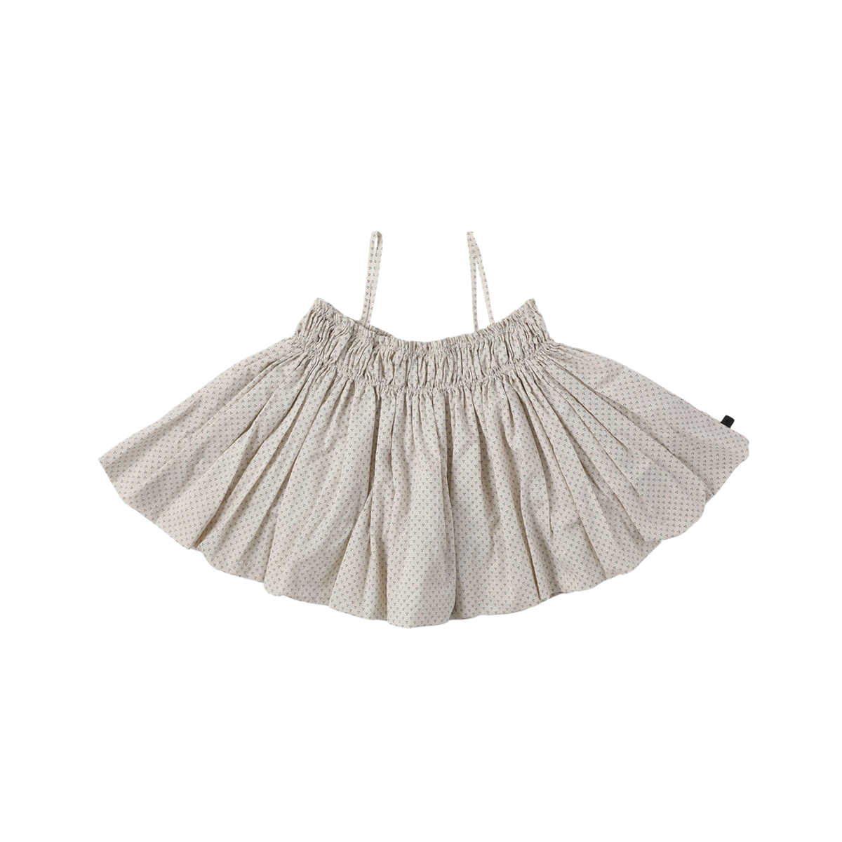 Triple Dot Bustier Blouse | Ecru
