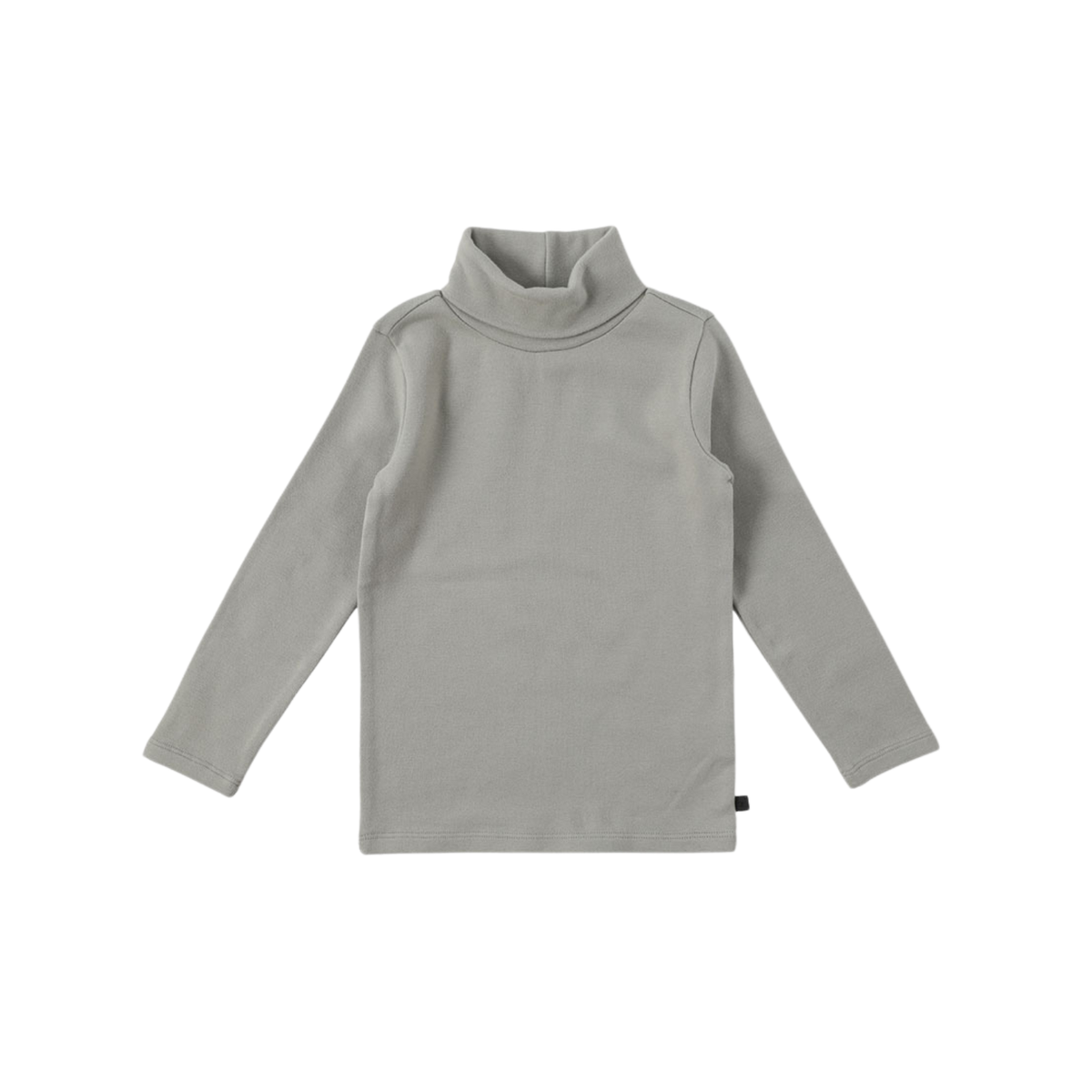 Cozy High Neck T-shirt | Grayish Mint