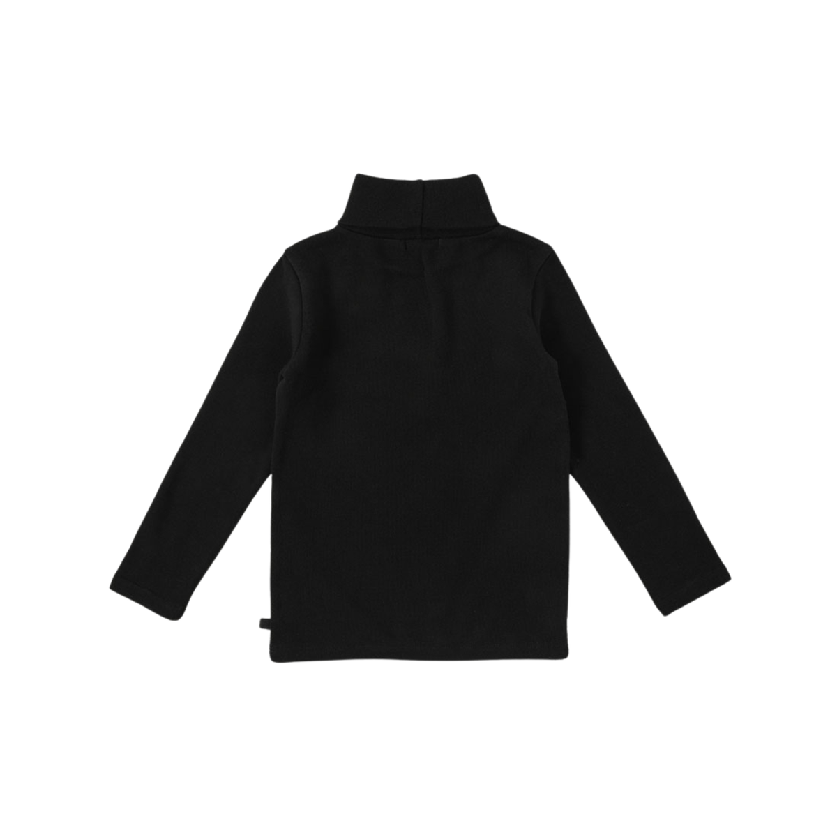 Cozy High Neck T-shirt | Black