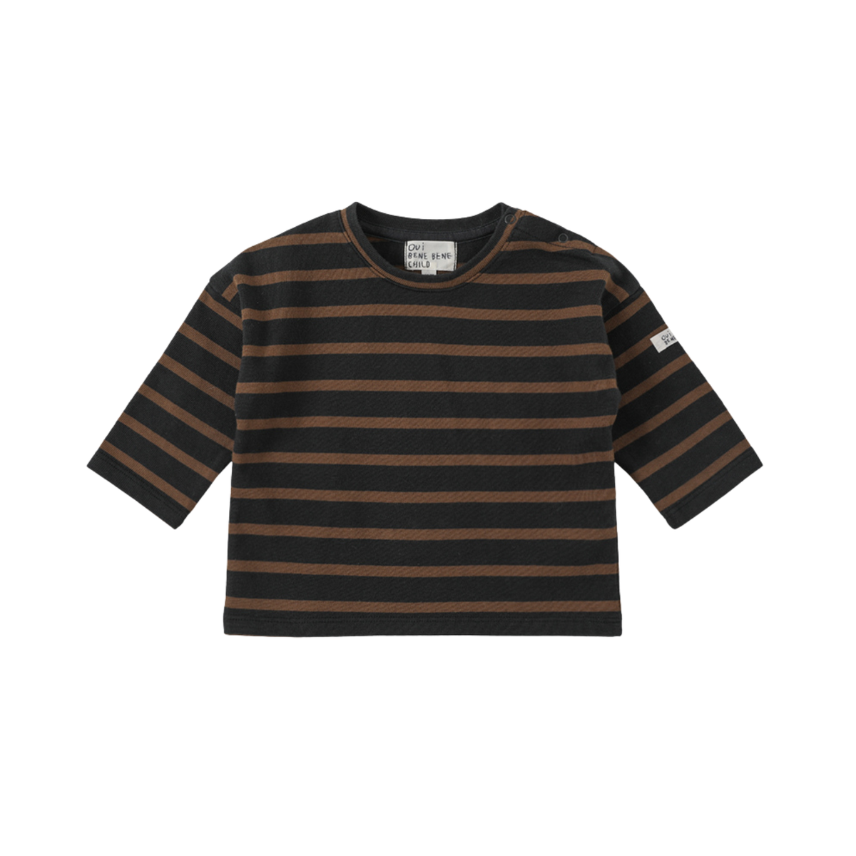 Ollie Stripe T-shirt | Navy