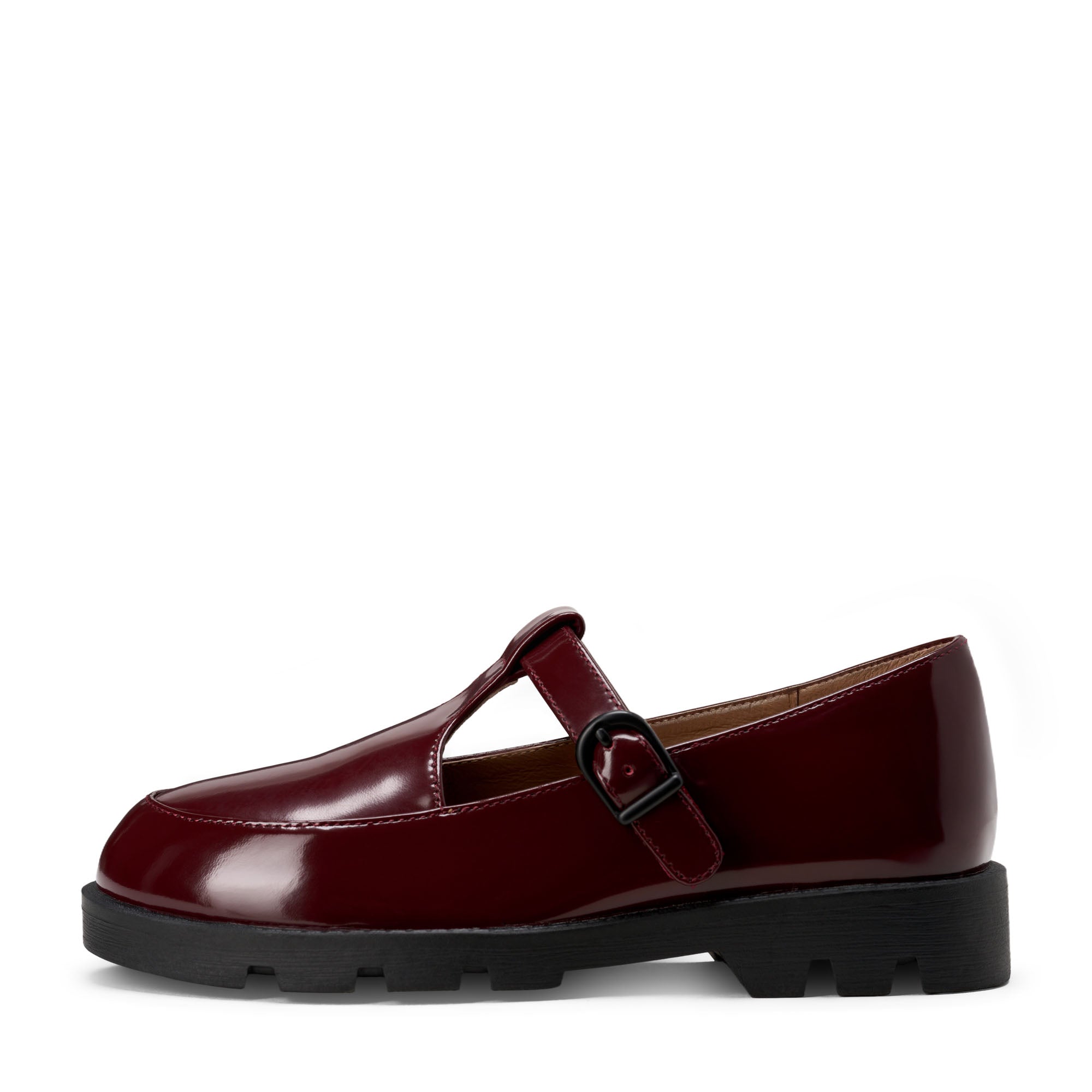 Berta Leather Shoes | Burgundy