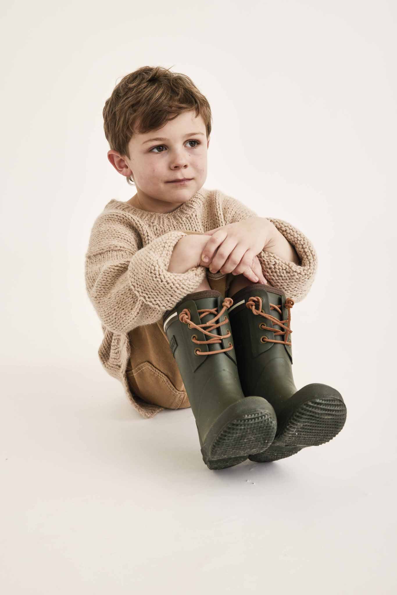 Lace Thermo Boot | Green