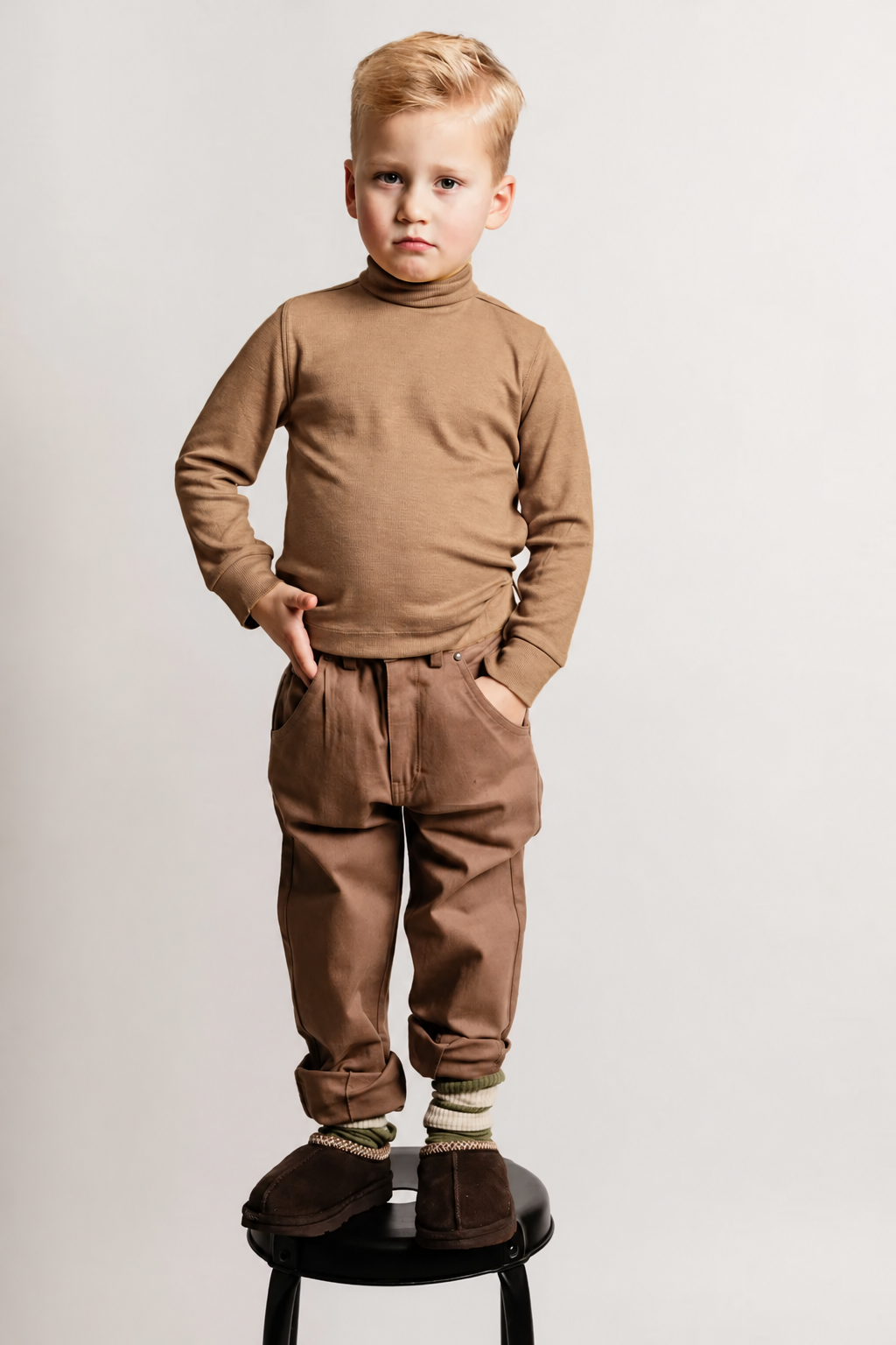 Lutern Top | Brown Choco
