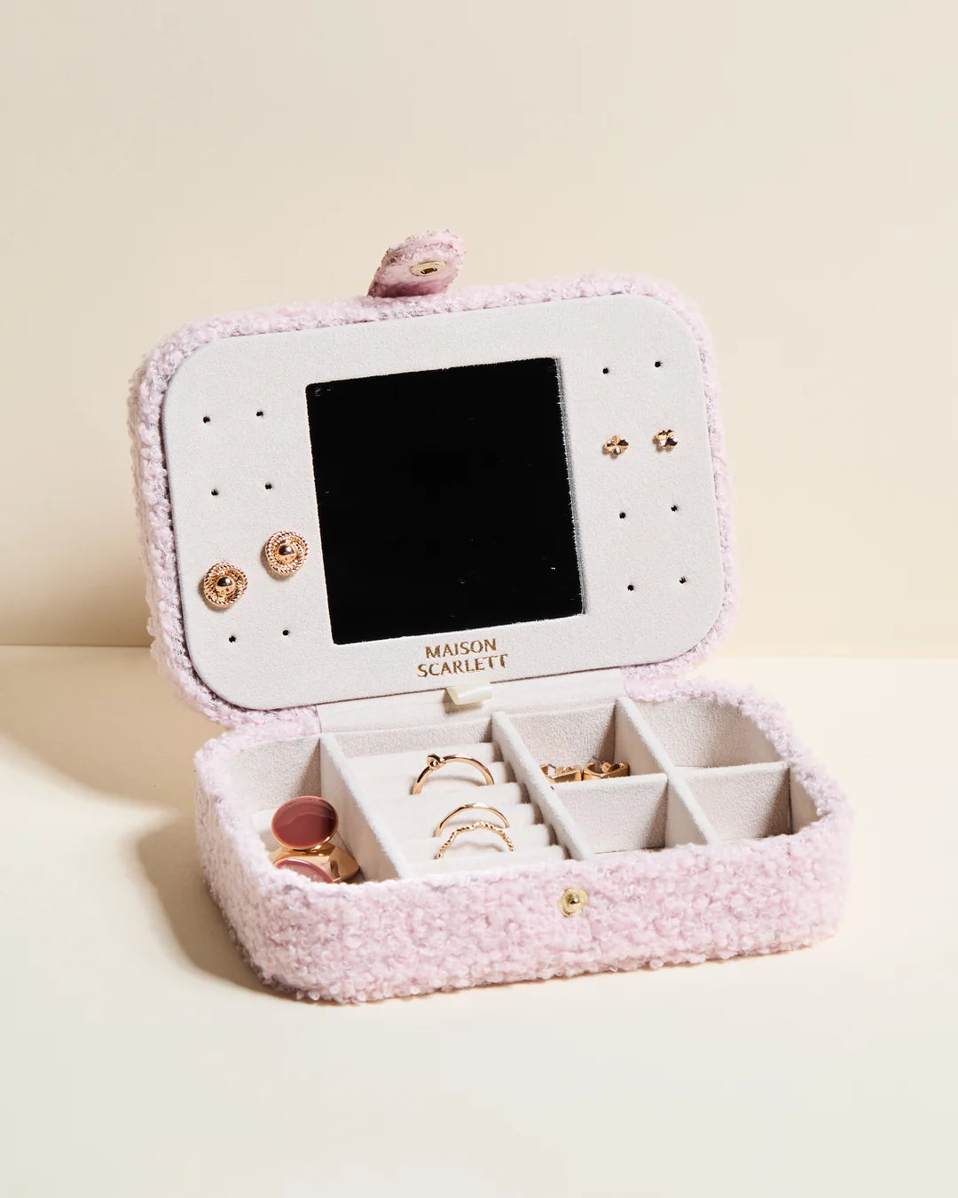 Brigitte Teddy Travel Jewelry Box